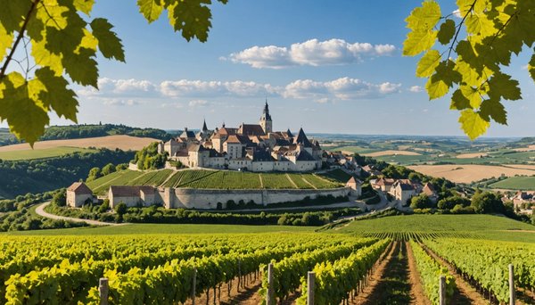 La nature s'épanouit lentement : sancerre et ses trésors